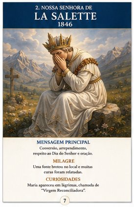 Card La Salette