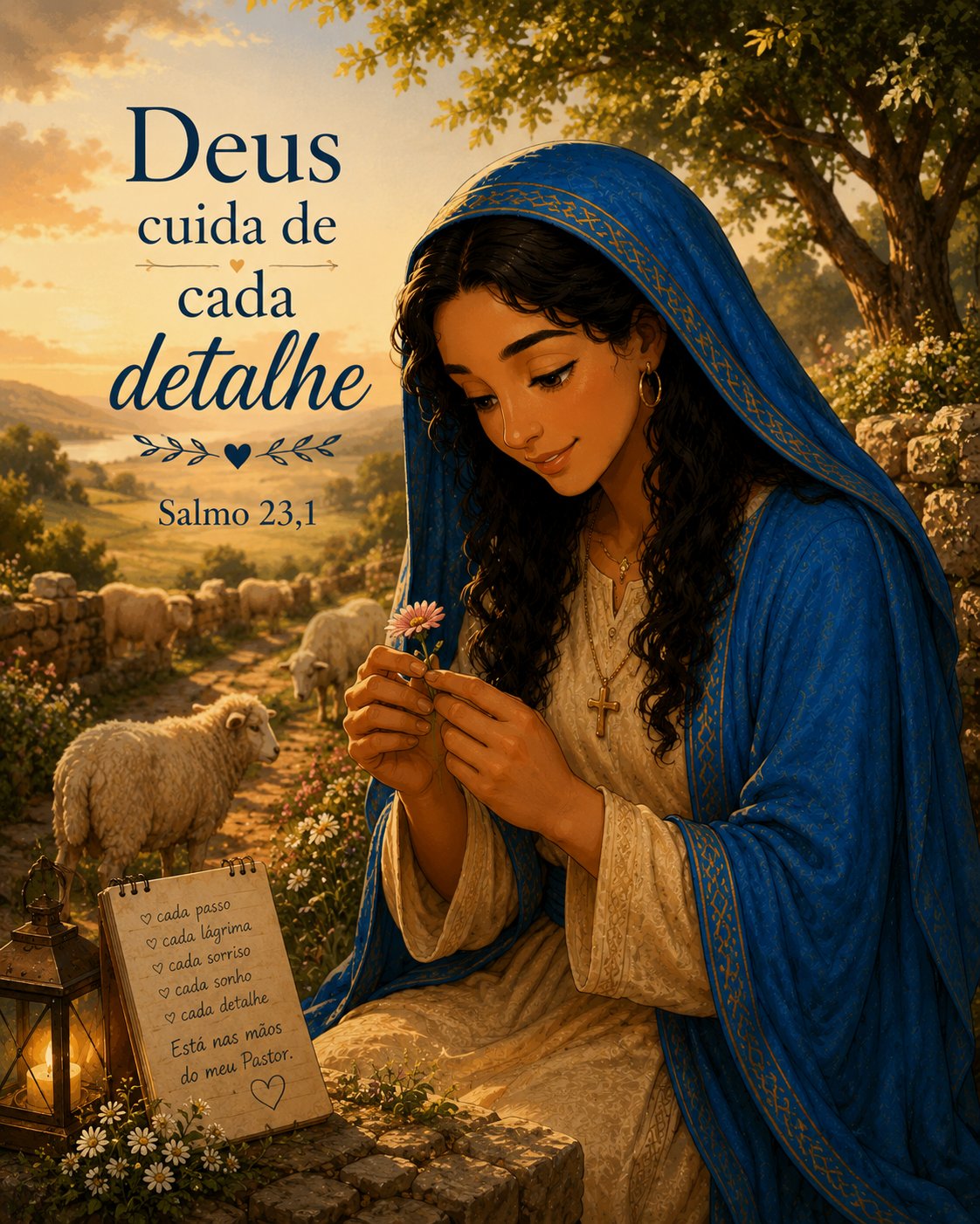 Deus cuida de cada detalhe